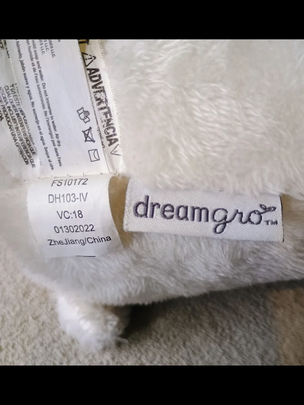 Dreamgro Light and Lullaby Soother Elephant